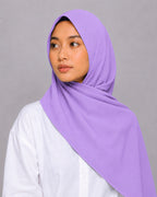 Instant Hijab With Built in Magnets-Lilac