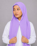 Instant Hijab With Built in Magnets-Lilac