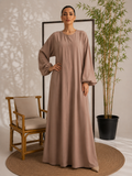 Mocha Grace Classic Abaya